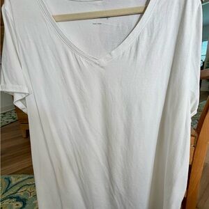 Soft Surroundings White Tee